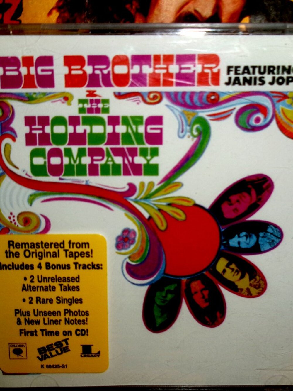 Janis Joplin big brother & the holding company remastered 1999 cd - texas blues